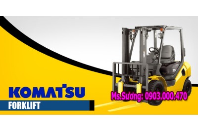 TỔNG QUAN VỀ XE NÂNG HÀNG KOMATSU